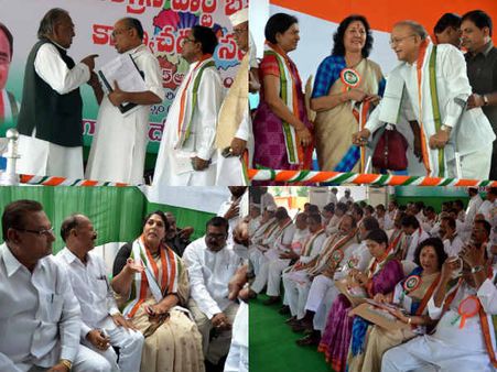 దిగ్విజయ్ హెచ్చరిక, విహెచ్ వాగ్వాదం (పిక్చర్స్)