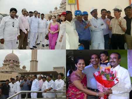 కేసీఆర్ సింగపూర్ టూర్ ఇలా హిట్.. (పిక్చర్స్)