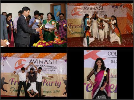 ఫ్రెషర్స్ డే: ఫ్యాషన్‌ ‌షో, చిందులు అదుర్స్(పిక్చర్స్)