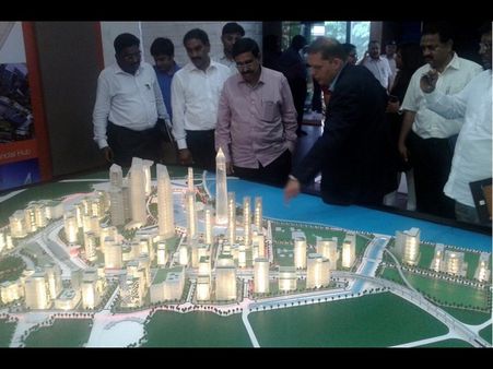 ఏపీ రాజధాని: మోడల్ పరిశీలిస్తున్నారు(పిక్చర్స్)