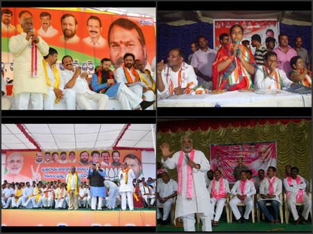 వేలు చూపిన రేవంత్, జవదేకర్ హెచ్చరిక (పిక్చర్స్)