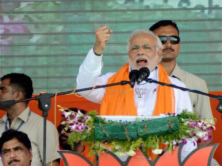 మోడీ గాలి: ఢిల్లీ వర్సిటీ ఎన్నికల్లో ఎబివిపి స్వీప్