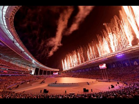 ప్రారంభమైన ఆసియా గేమ్స్, ఆశలన్నీ ముగ్గురిపైనే