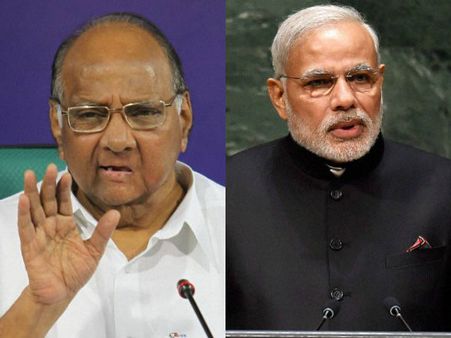 రికార్డేమిటో మోడీకి చెప్పండి: పవార్, మండిపడ్డ సేన