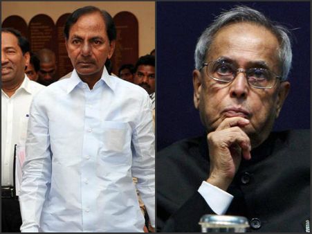 తెలంగాణ ప్రభుత్వానికి ప్రణబ్ కితాబు, ఓల్డ్‌సిటీపై కేసీఆర్