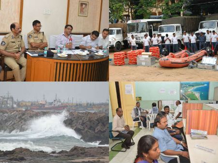 పదో నెంబర్ హెచ్చరిక: అలల్లో చిక్కుకున్న ఎమ్మెల్యే