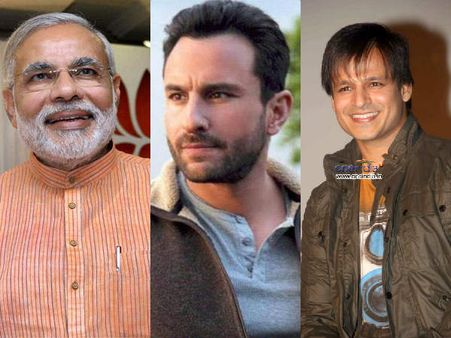 అందమైన వ్యక్తి: మోడీపై సైఫ్ అలీఖాన్, వివేక్‌కి ప్రశంస