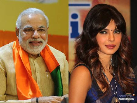 వావ్! 8 ట్రక్కుల చెత్త ఎత్తారు: ప్రియాంకకు మోడీ పొగడ్త