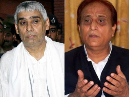 నా బర్రెల పాలతో స్నానం చేశారు: రాంపాల్‌పై ఆజంఖాన్