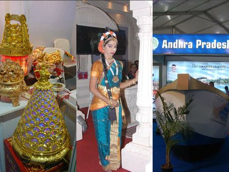 అలరించిన ఇంటర్నేషనల్ ట్రావెల్ మార్ట్: ఏపి, టి స్టాళ్లు(పిక్చర్స్)