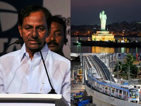 కేసీఆర్‌కు 'సాగర్', 'మెట్రో' చిక్కు: తెలుగు నేర్చుకుంటున్న అక్బర్ నవ్వించారు