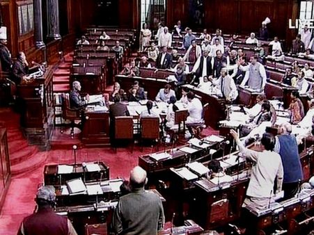 ఘర్ వాపసీ: మతమార్పిడిపై రాజ్యసభలో ఆందోళన