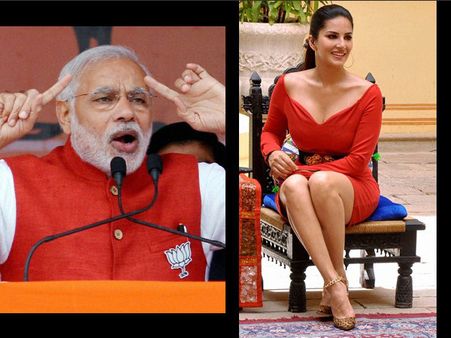 గూగుల్: మోడీని వెనక్కి నెట్టిన శృంగార తార సన్నీ(పిక్చర్స్)