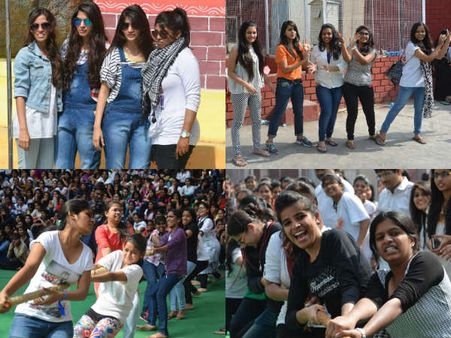 పోటాపోటీలు: విల్లామేరీలో అమ్మాయిల ఆటలు(పిక్చర్స్)