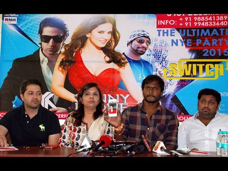 31న రాత్రి హైదరాబాద్‌లో కిక్కెక్కించనున్న సన్నీలియోన్(పిక్చర్స్)