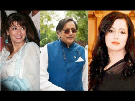 పాక్ జర్నలిస్ట్‌తో థరూర్ 3రాత్రులు? సునంద అప్‌సెట్, మాట్లాడనని తరర్