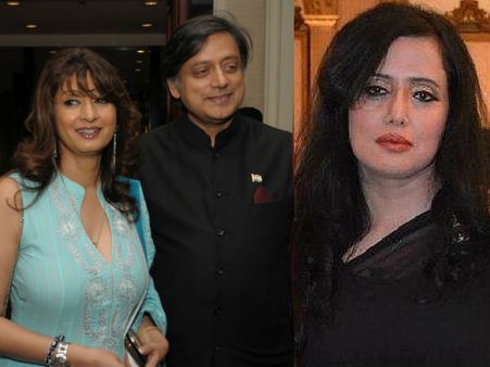 షాకింగ్!: దుబాయ్‌లో శశిథరూర్, మెహర్ తరర్ ఫోటోలు లీక్...!