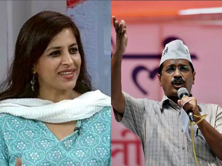 బీజేపీలోకి కిరణ్‌బేడీ: సంతోషమని కేజ్రీవాల్, చిట్టా విప్పుతా: షాజియా