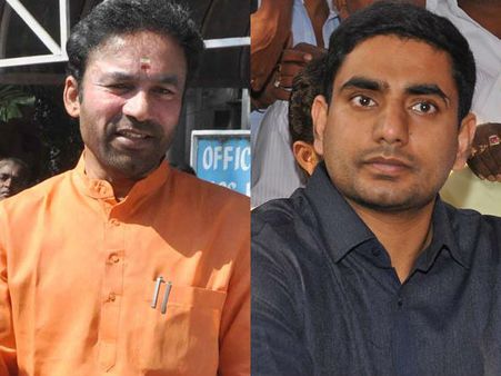 నిజాంను పొగిడే ప్రభుత్వమొద్దు: కిషన్, తాత ఊరిని దత్తత తీసుకున్న లోకేష్