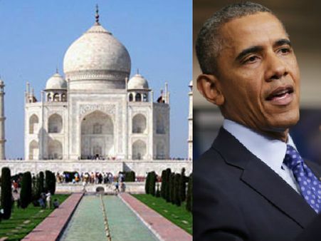 బరాక్ ఒబామా పయనం: తాజ్ మహల్ చూడరు, సౌదీకి పయనం!