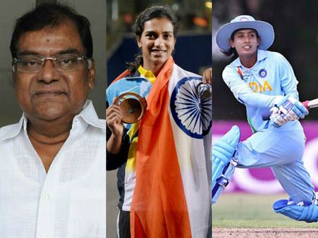 కోట, మిథాలీకి పద్మ ఆవార్డులు: నలుగురు తెలుగువారికి