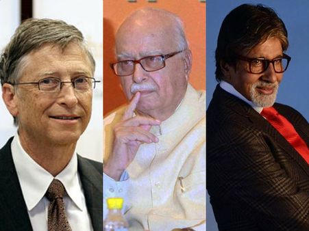 బిల్ గేట్స్ దంపతులకు పద్మభూషణ్: అద్వానీకి పద్మ విభూషణ్