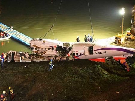 తైవాన్ విమాన ప్రమాదం: 31 చేరిన మృతుల సంఖ్య