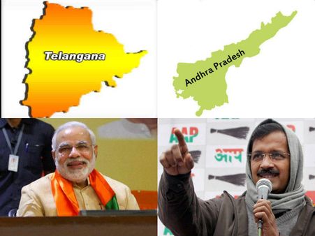 బీజేపీకి షాక్: ఢిల్లీలో తెలుగోళ్లు ఎవరివైపు, ఎందుకు?