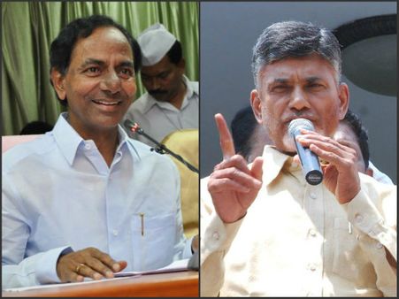 తీవ్ర ఉద్రిక్తత: కెసిఆర్‌కు ఫోన్ బాబు, గవర్నర్ చెంత చర్చలు