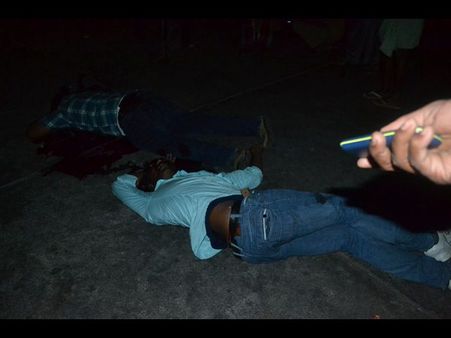 సూర్యాపేట కాల్పులు: యుపి గ్యాంగా, మవోలా? (పిక్చర్స్)