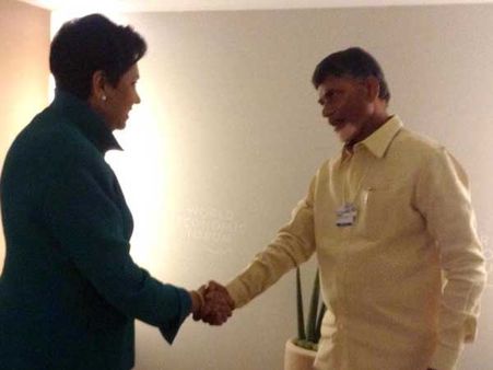 1200 కోట్లు: ఇంద్రానూయి, అందుకేనని చంద్రబాబు