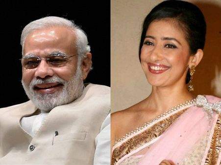 మీ సాయం గుర్తుంచుకుంటాం: మనీషా కోయిరాలా, చలించిన మోడీ