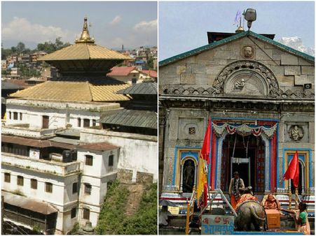 చెదరలేదు: నాడు వరదలకు కేదార్‌నాథ్, నేడు భూకంపానికి పశుపతినాథ్