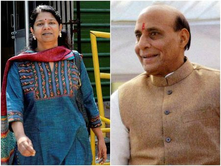 భారత్ చేతులు ముడుచుకోదు: రాజ్, ఎర్రచందనంపై కనిమొళి నిలదీత