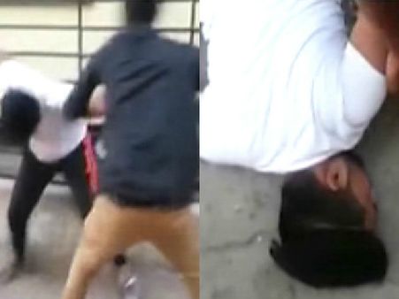 స్ట్రీట్ ఫైట్‌ ట్విస్ట్: కామన్ గర్ల్ ఫ్రెండే హత్యకు కారణమా? (వీడియో )