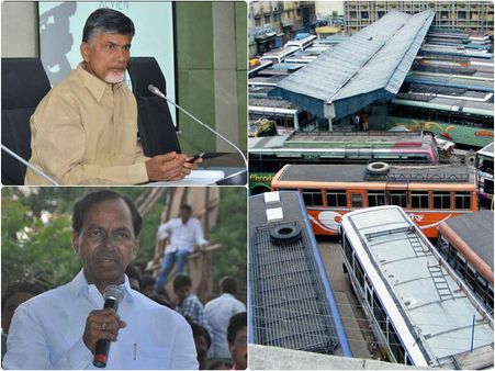 ఆర్టీసి సమ్మె: బాబును చిక్కుల్లోకి నెట్టిన కెసిఆర్?