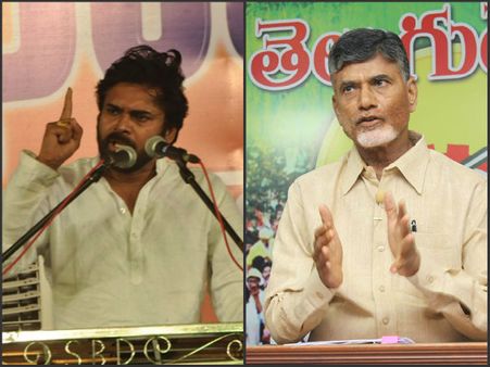 బలవంతంచేస్తే నేనొస్తా: బాబుకి పవన్‌కళ్యాణ్ హెచ్చరిక