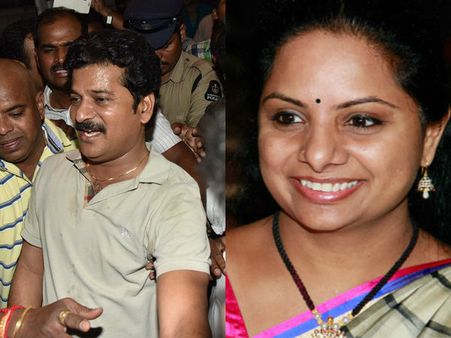 రేవంత్‌పై కవిత: కేసీఆర్ కుట్ర! ఎర్రబెల్లి లీక్ చేశారేమో!!