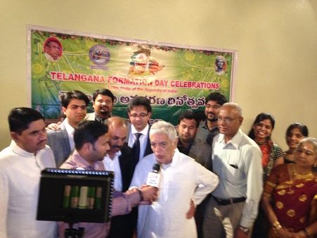 టిసిఏ ఆధ్వర్యంలో తెలంగాణ వేడుకలు(పిక్చర్స్)