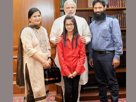 దేశానికే స్ఫూర్తి: మర్యం సిద్ధిఖీని అభినందించిన మోడీ