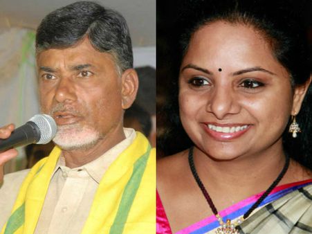 ఎక్కడ స్నానం చేసినా ఒక్కటే, ఇక్కడే ఉంటా, 10లక్షల పరిహారం: బాబు, కవిత స్పందన