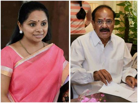 వెంకయ్యకు కవిత ఘాటు కౌంటర్, ప్రస్తుతానికి తగ్గుతాం!: బిజెపికి టిఆర్ఎస్