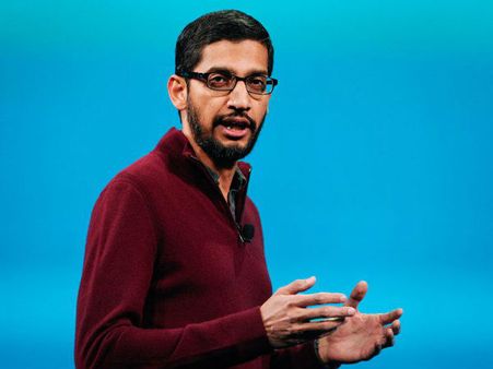 సుందర్ పిచాయ్‌కి మోడీ, నాదెళ్ల అభినందనల ట్వీట్లు