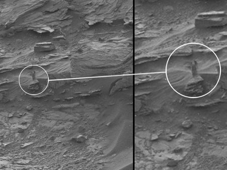 అంగారక గ్రహం పైన అమ్మాయి?