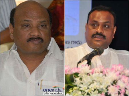 కాంగ్రెస్, జగన్ వల్లే రాష్ట్ర విభజన: అయ్యన్న, మంత్రి అచ్చెన్నాయుడు, శివాజీ మధ్య వాగ్వాదం