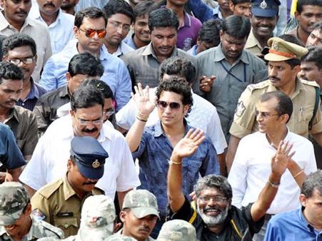 టెండూల్కర్ దత్తత గ్రామంపై ఎన్‌ఎఫ్‌డిసి హ్యాపీ