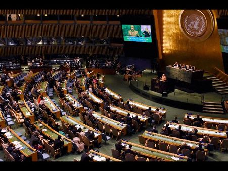 సంస్కరణలు, పేదరికంపై పోరు: ఐరాసలో మోడీ