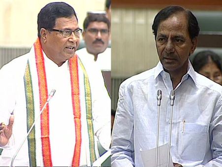 భోజనం చేశాక బాగా మాట్లాడుకోవచ్చు: కెసిఆర్, మరి మీరొస్తారా: జానా