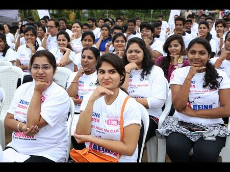 ఫేషియల్ యోగాలో గిన్నిస్ రికార్డు సృష్టించిన రుచికా శర్మ(పిక్చర్స్)