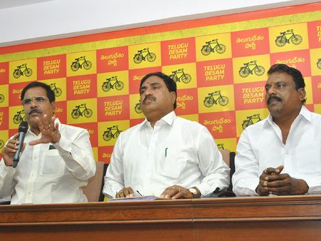 శంకుస్థాపనకు వెళ్లనున్న టీటీడీపీ నేతలు, పవిత్ర జలాలను తీసుకెళ్లిన ఎంపీ